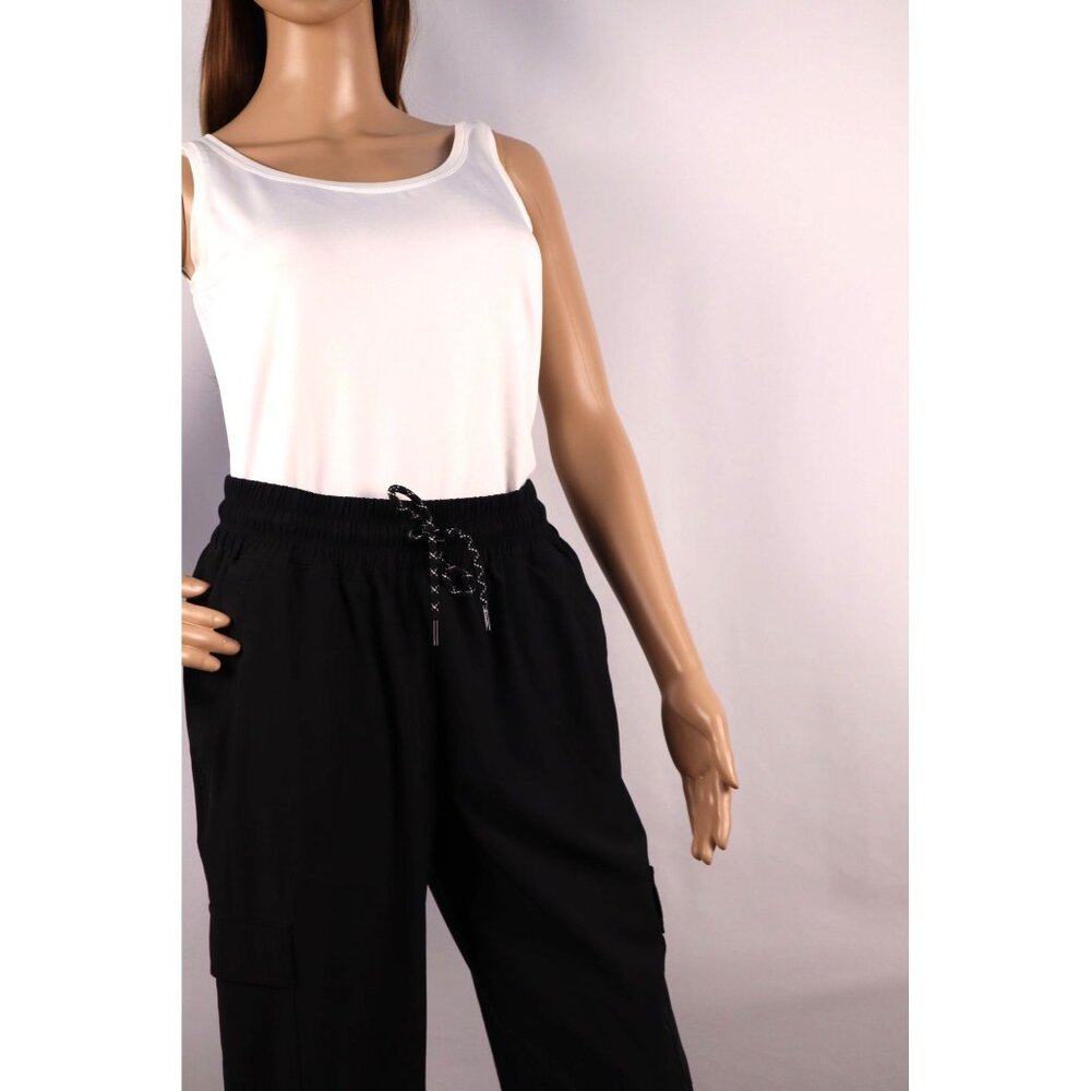 Champion Women's Black Athletic Pants side pockets Size‎ Mediun